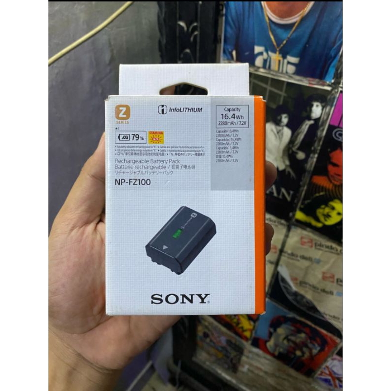 BATERAI SONY NP-FZ100 A7 MARK III NEW BARU NORMAL SEMUA BATERAI SONY A7III