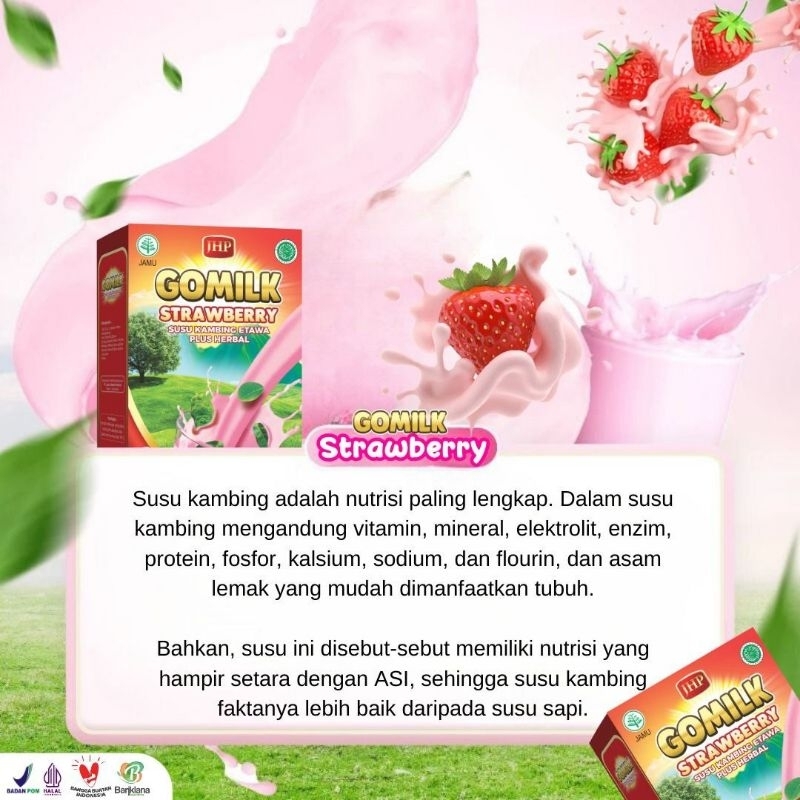 

GOMILK SUSU KAMBING ETAWA 200gr