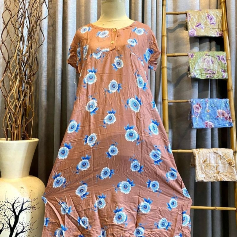 Daster busui/baju daster bahan rayon adem lembut 3 pcs 100rb