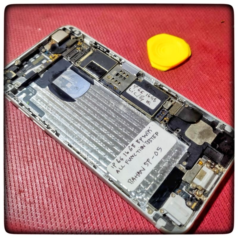 [ bahanSP-05 ] Mesin &amp; Housing iPhone 6 16 GB Abu | WiFi only | Non iBox