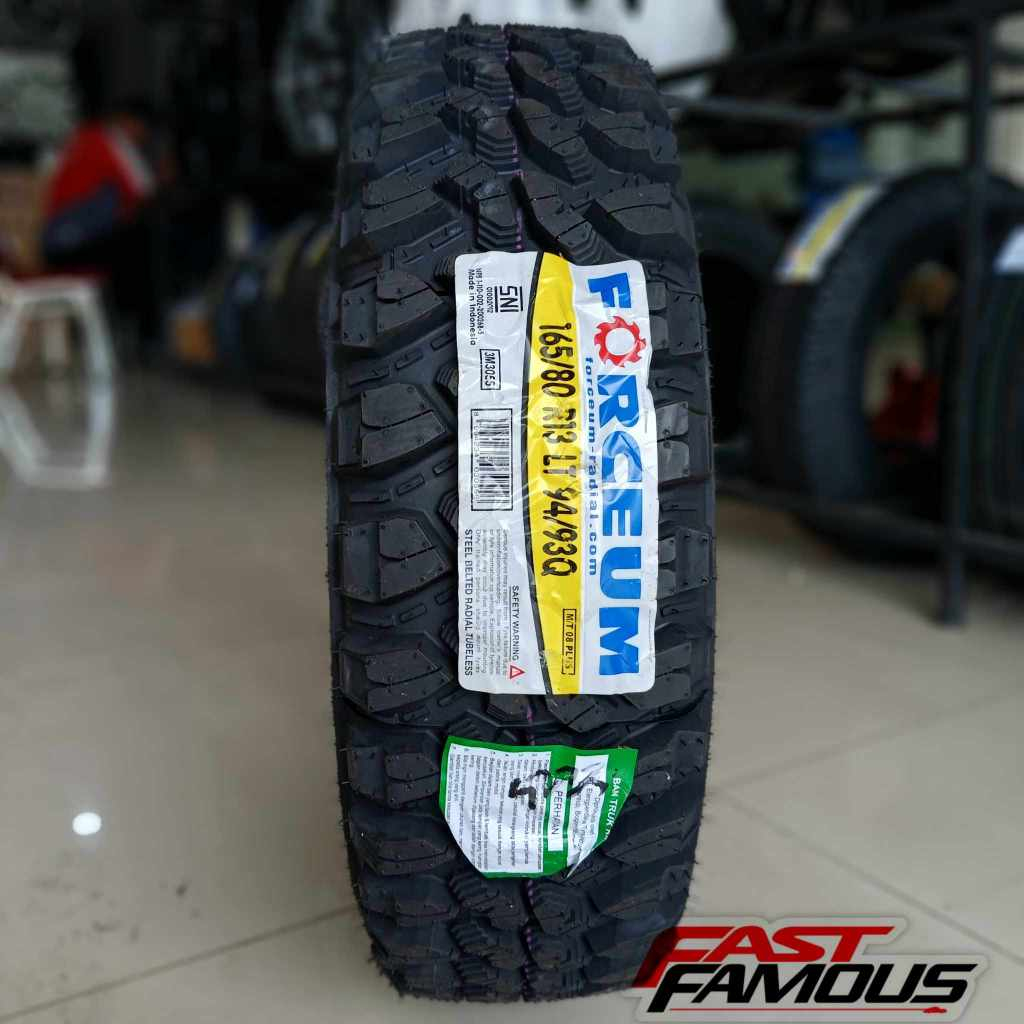 BAN PACUL R13 BAUT LANGSIR/KEBON BAN MURAH BUAT MUATAN UKURAN 165 80 R13