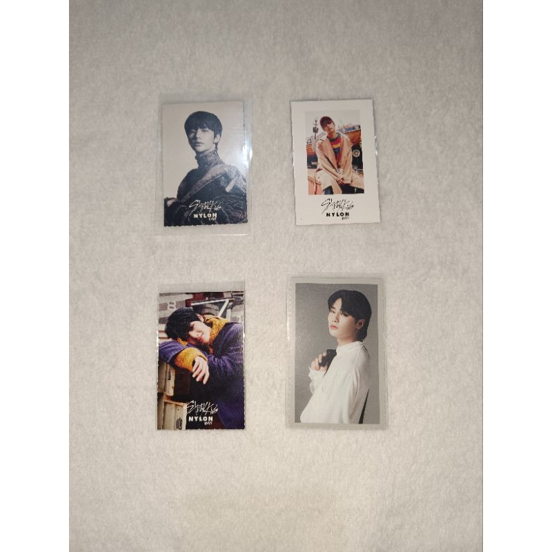 PC Photocards Nylon Anan Japan Stray Kids SKZ Hyunjin HJ Seungmin I.N Jeongin