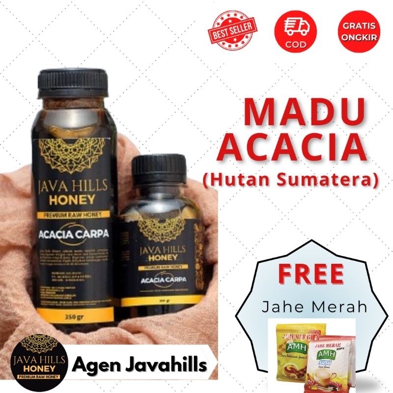 

[RAW HONEY 100%] Madu Acacia Carpa 320gr JavaHills