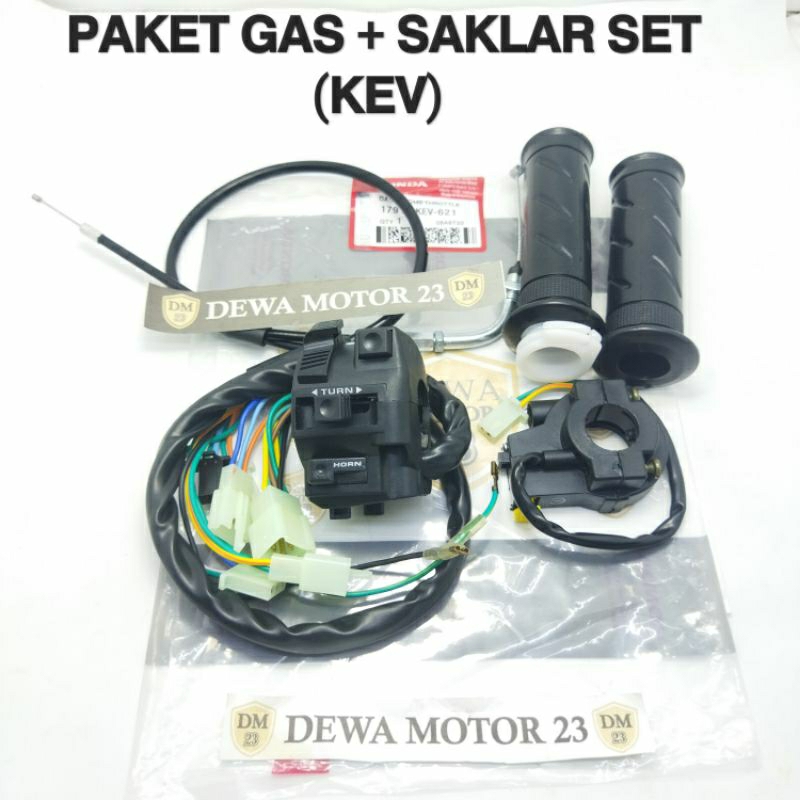 HOLDER SAKLAR KANAN KIRI HANDGRIP SELONGSONG GAS SET SUPRA X LAMA OLD SUPRA FIT LAMA