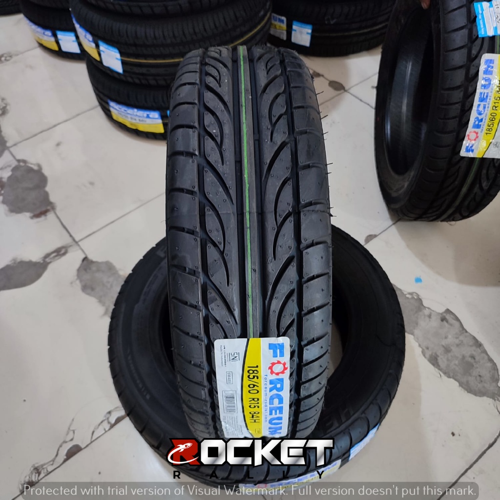 Ban Mobil Ring 15 Semi Slick Tubeless FORCEUM HENA 185 60 R15 Murah Tahun 2024 Daerah Surabaya