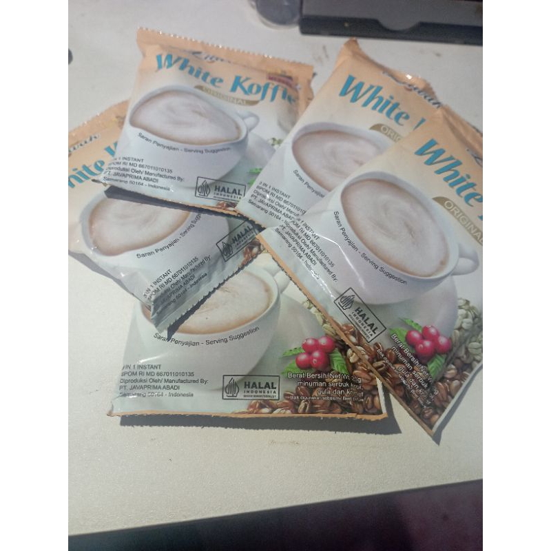 

Luwak white coffee 1pcs 20gr