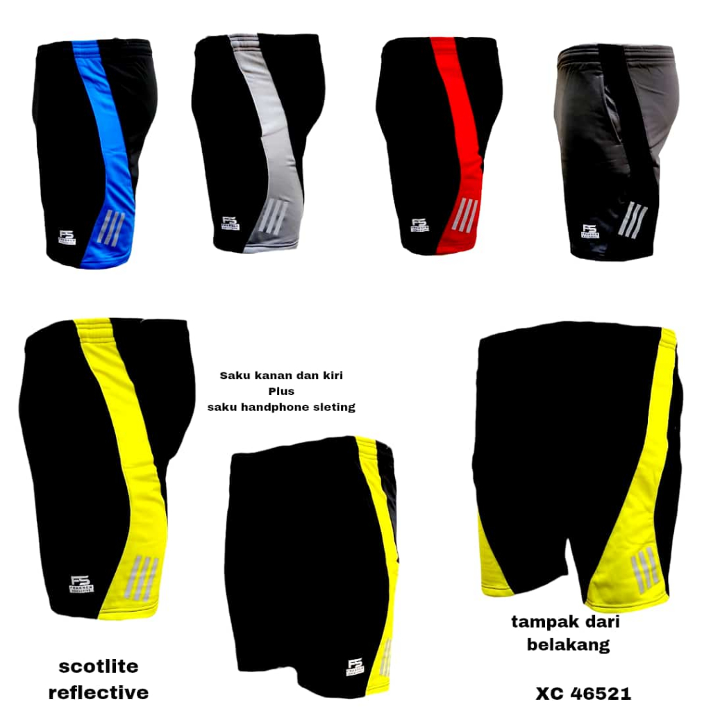 Celana Pendek Pria Wanita Unisex Olahraga  Bulutangkis Badminton Tenis  Santai Sporty Premium Termur