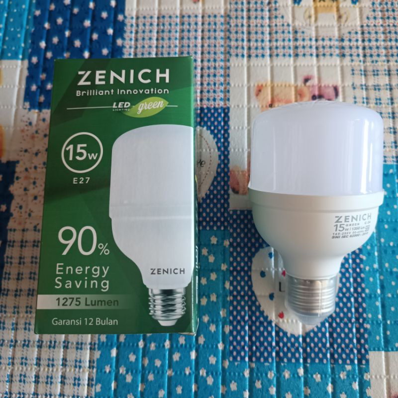 Lampu Zenich 15watt / Bohlam Led Zenich 15w