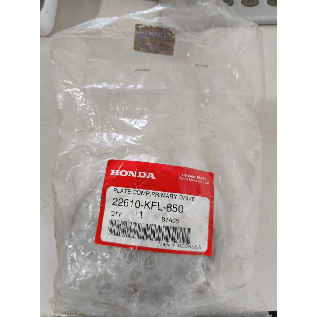 Plat Kampas Kopling Ganda Honda Legenda 22610 KFL 850 Plate Comp Primary Drive Dudukan Kampas ganda