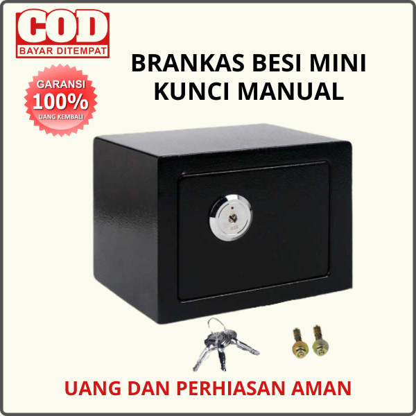 BRANGKAS BRANKAS MINI KOTAK BESI PENYIMPANAN SERTIFIKAT PERHIASAN EMAS SURAT