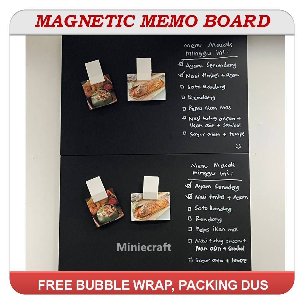 

FRAME MAGNETIC MEMO BOARD - PAPAN MEMO MAGNET DISPLAY - PAPAN MAGNETIC - PAPAN DISPLAY MAGNET - PAPAN KOLEKSI MAGNET