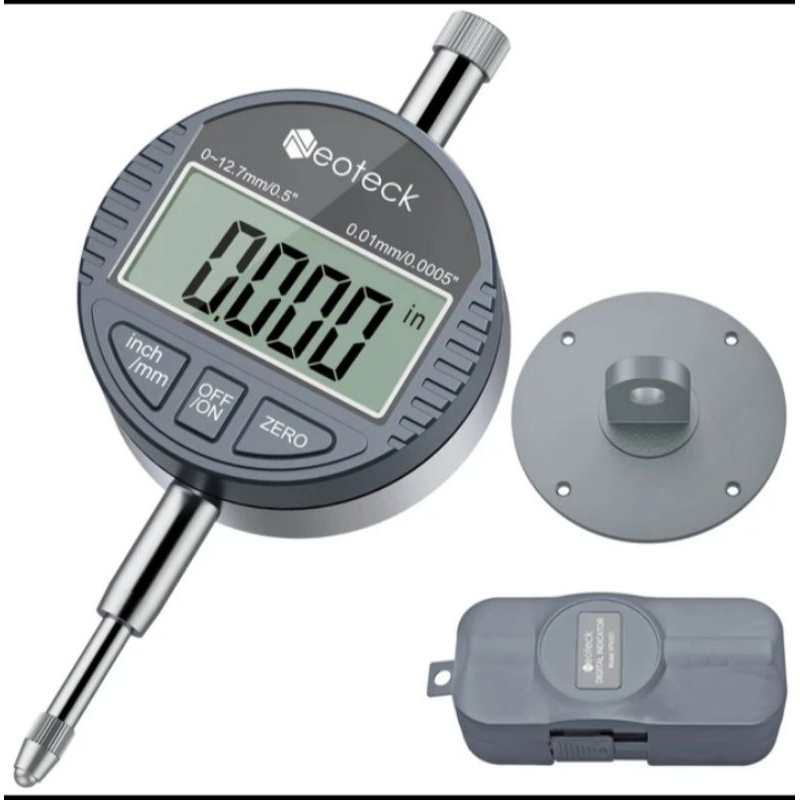 

Dial Indicator Syntek 0-12.7mm 0.01mm Digital Indikator Probe 0.01 mm Jarum 0,01mm Industrial Micrometer Industry