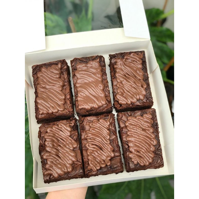 

Brokies-Brownies fudgy nutella