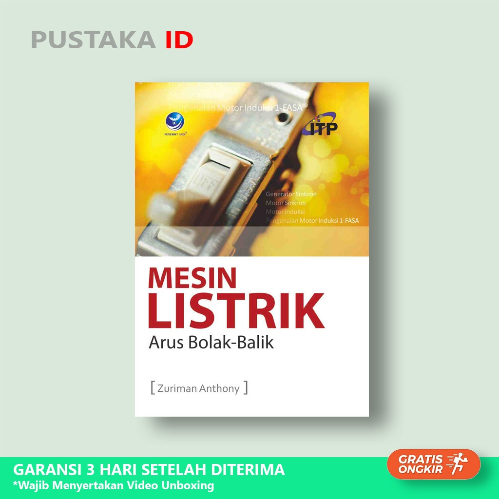 Buku Mesin Listrik Arus Bolak-Balik - Original