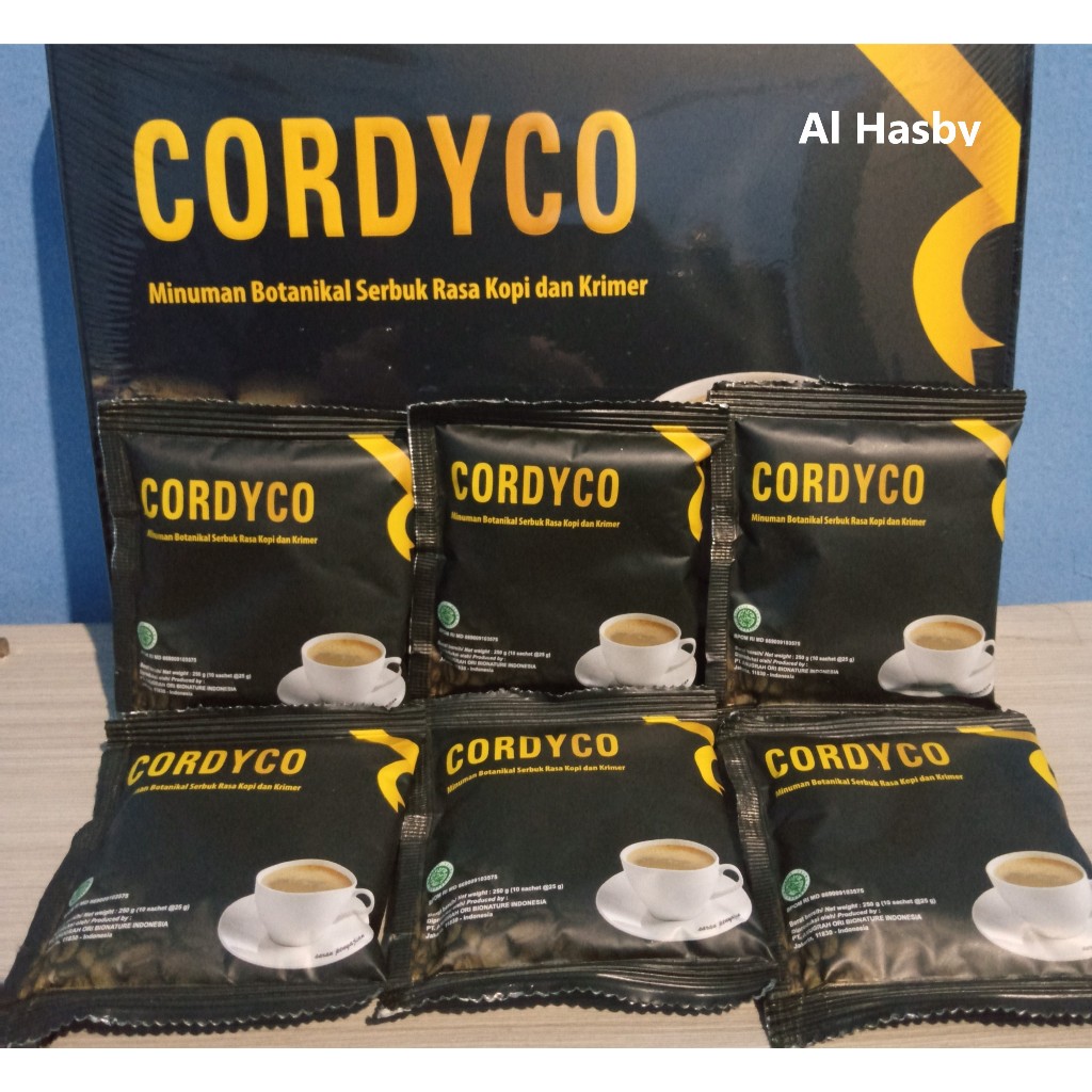 

[ 1 SACHET] CODY-CO COFE / KOPI CORDY-CO KOPI HERBAL STAMINA PRIA SEJATI