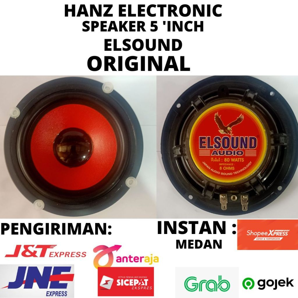 SPEAKER 5 INCH ELSOUND WOOFER