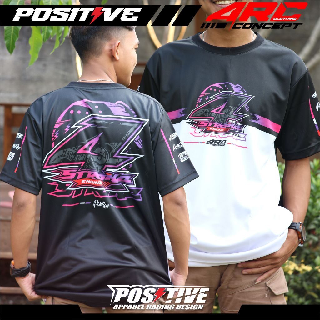 KAOS JERSEY RACING 4 STROKE-BAJU JERSEY 4TAK OTOMOTIF FULL PRINTING BAJU TEAM BALAP KEREN
