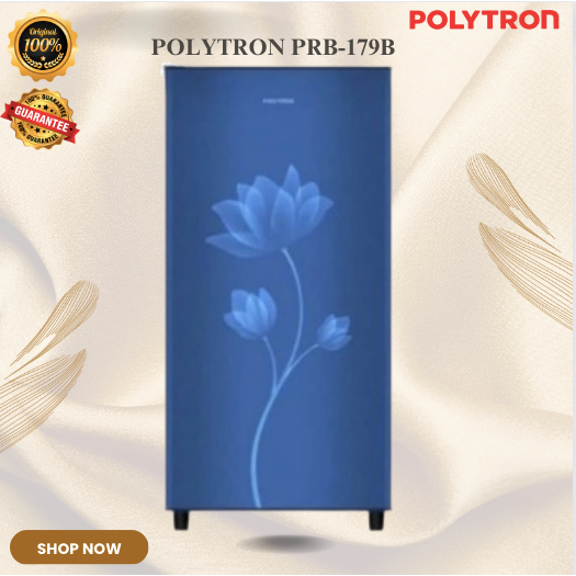 POLYTRON KULKAS 1 PINTU PRB-179B 170L/PRB-179B/PRB 179B/POLYTRON KULKAS 1 PINTU ORIGINAL BERGARANSI