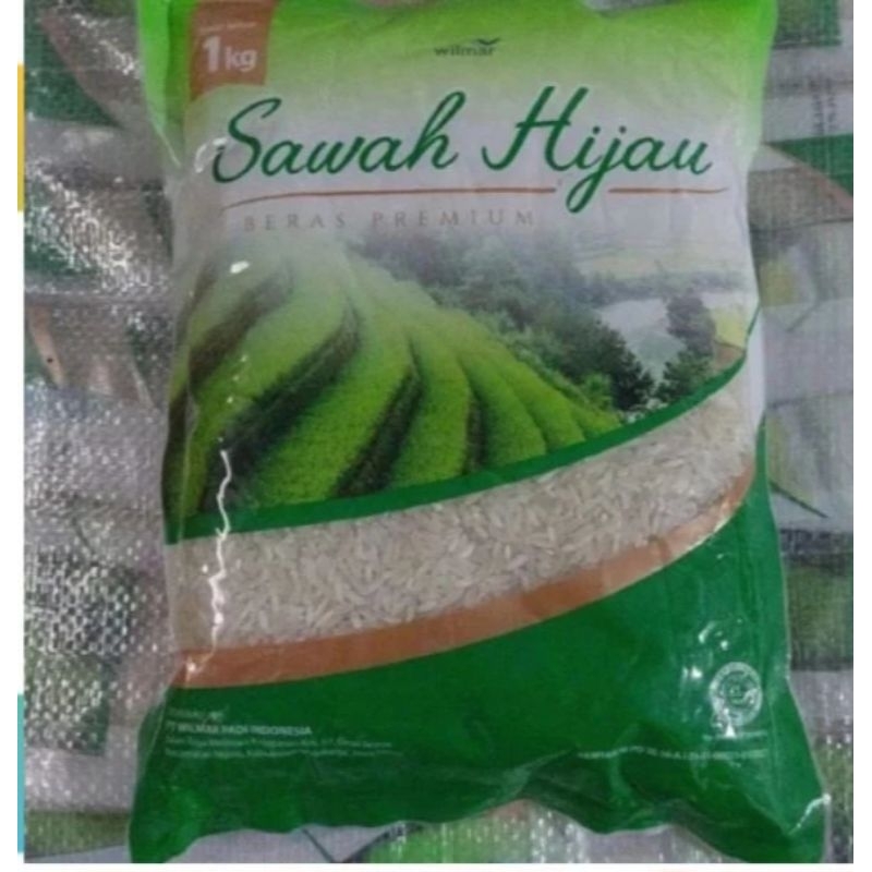 

BERAS PREMIUM SAWAH HIJAU 1KG