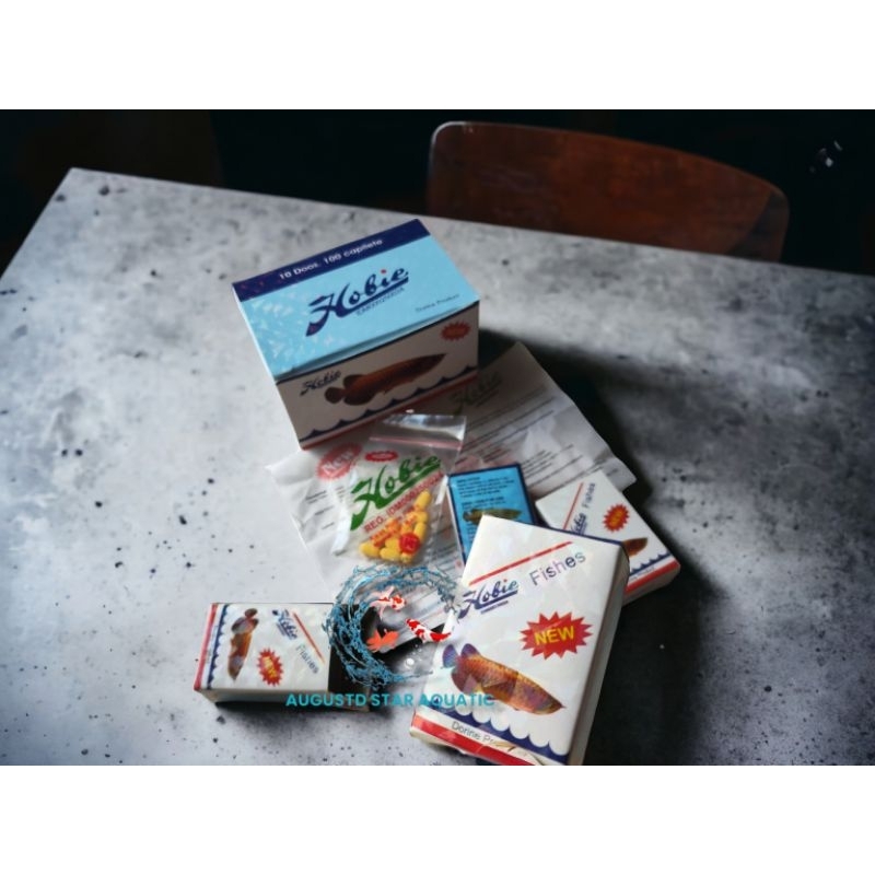 Hobie Fishes Original / Pil Hobies Original Yang Asli Ada Hologramnya Vitamin Penambah Nafsu Makan I