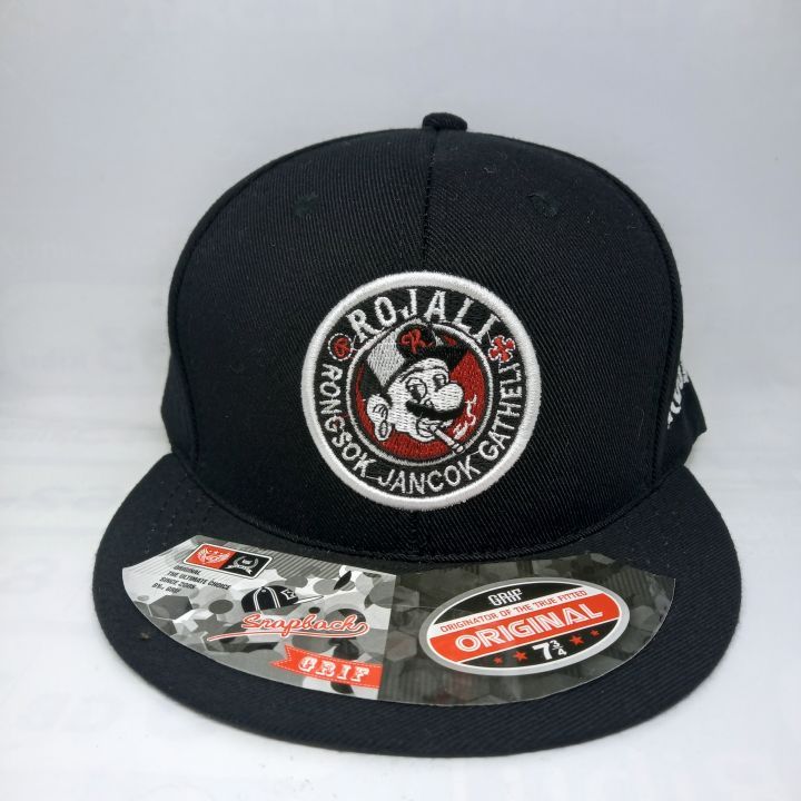 TOPI SNAPBACK ROJALI | TOPI HIPHOP ROJALI | TOPI CEPER