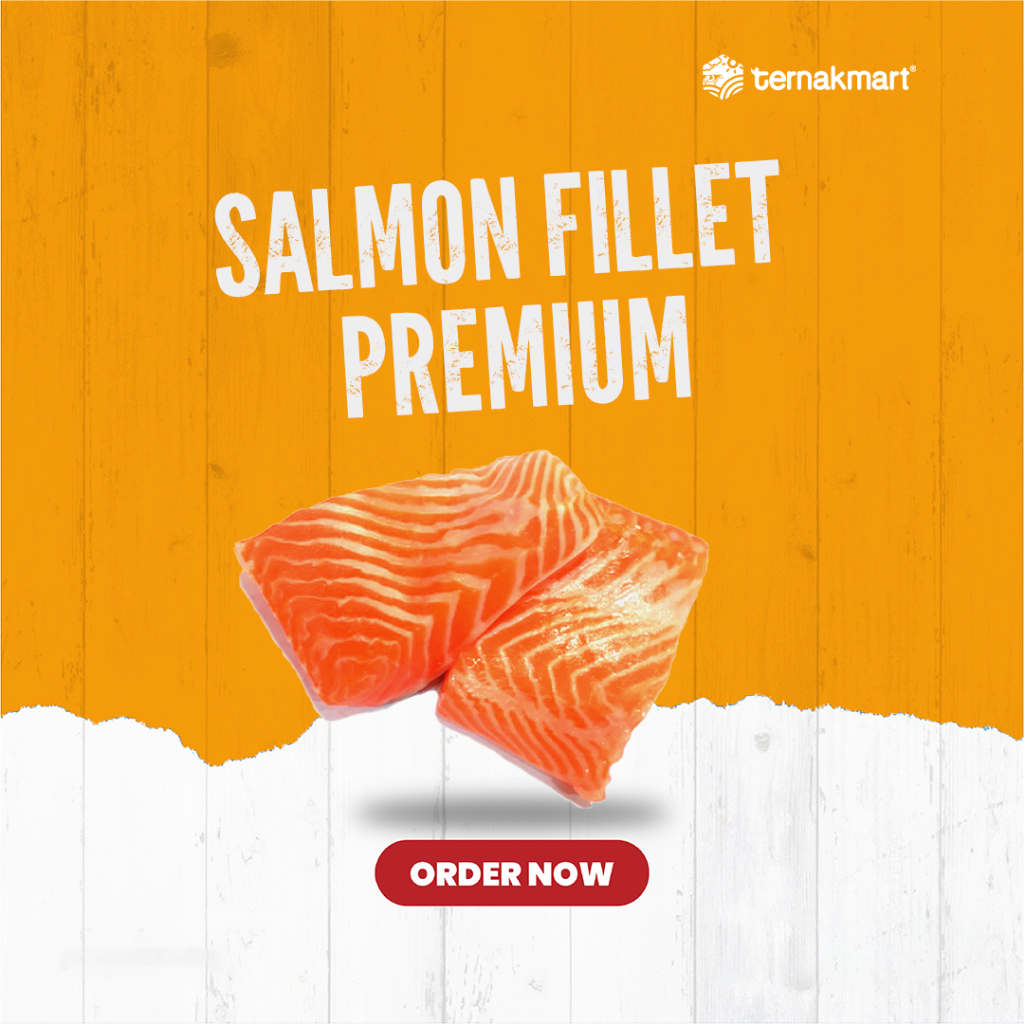 

Ternakmart Salmon Fillet Premium Atlantik Norway 100 gram 200 gram 300 gram MPASI Masakan Harian