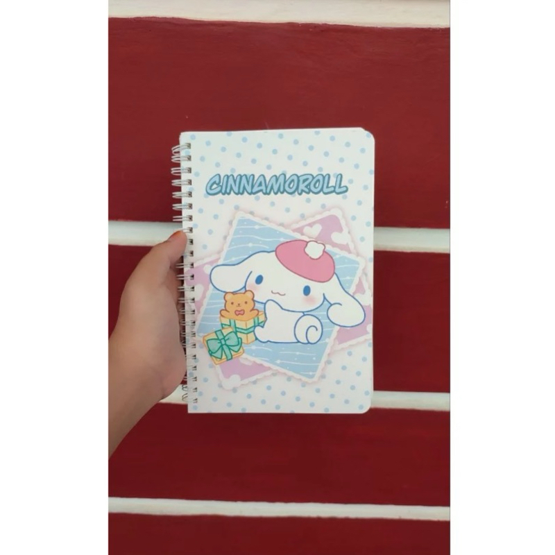 

Buku Tulis CINNAMOROLL Notebook A5/Buku Tulis Sekolah isi 60 lembar
