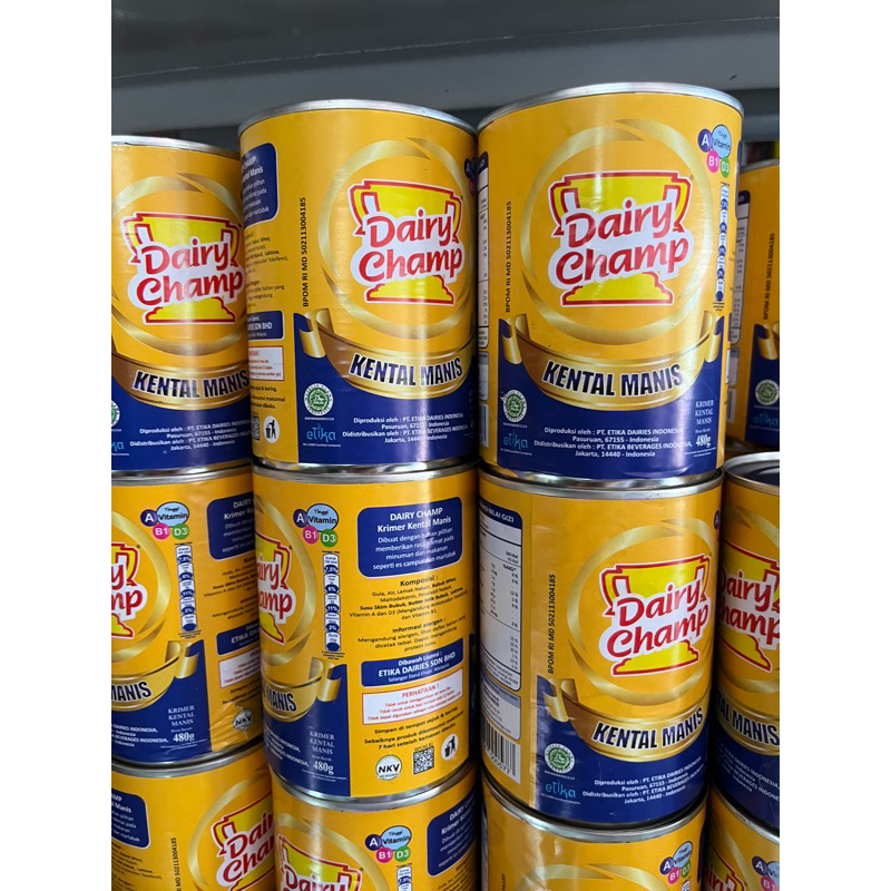 

susu kental manis dairy champ