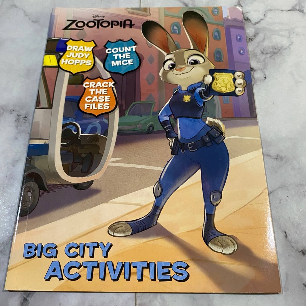 disney zootopia the movie activity book / buku cerita anak disney original / storybook / bedtime sto