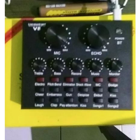 Mixer Sound card V8 Bluetooth