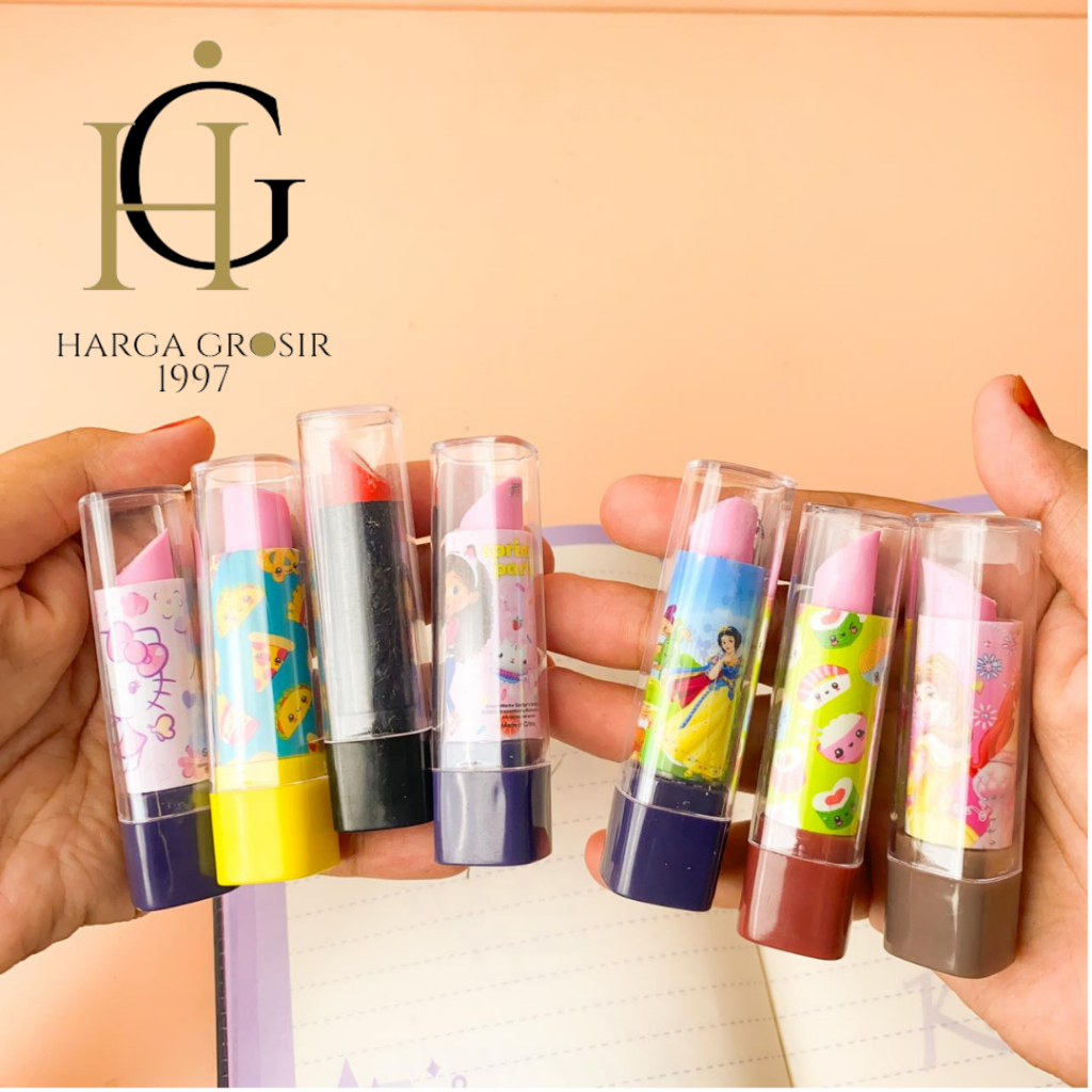 

Penghapus lipstik Disney eraser kado lucu imut termurah warna warni bisa terjangkau cod