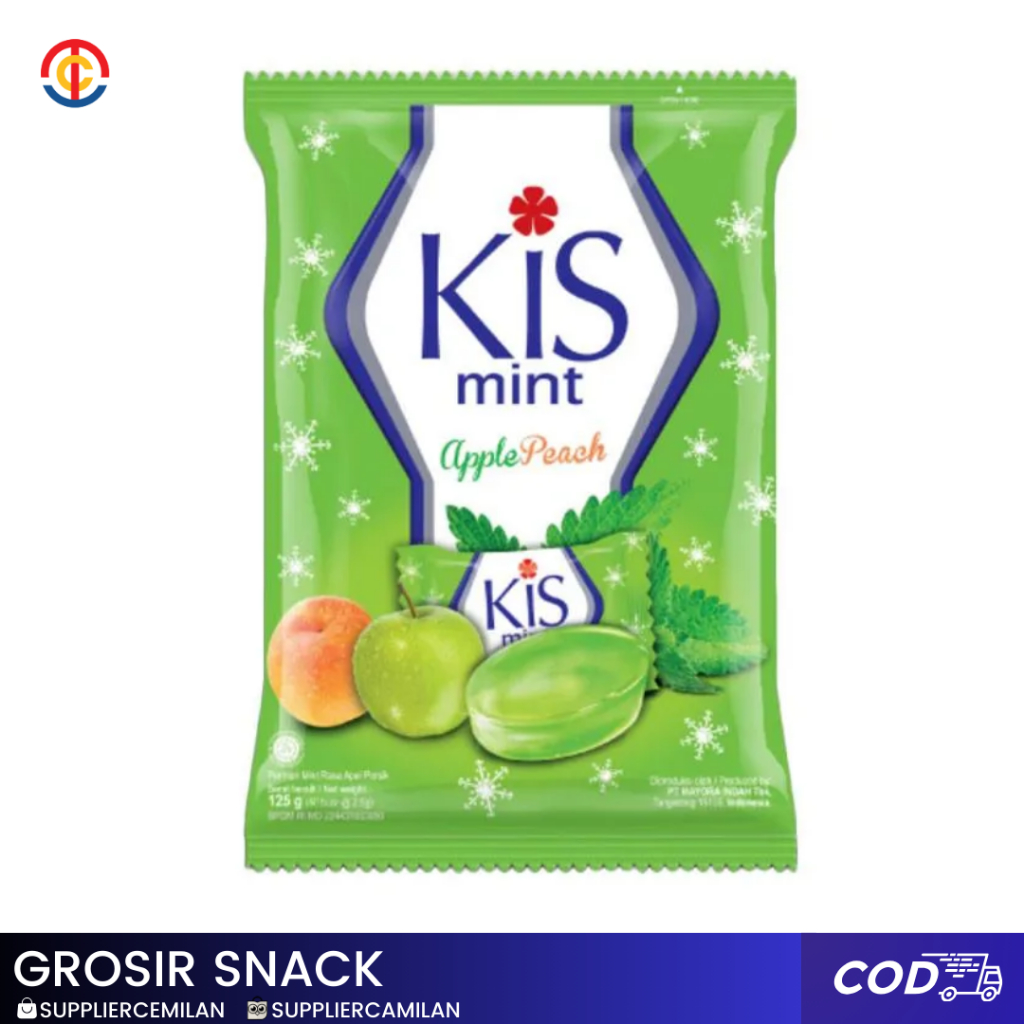 

Permen Kis Apple Peach [ISI 125gr]