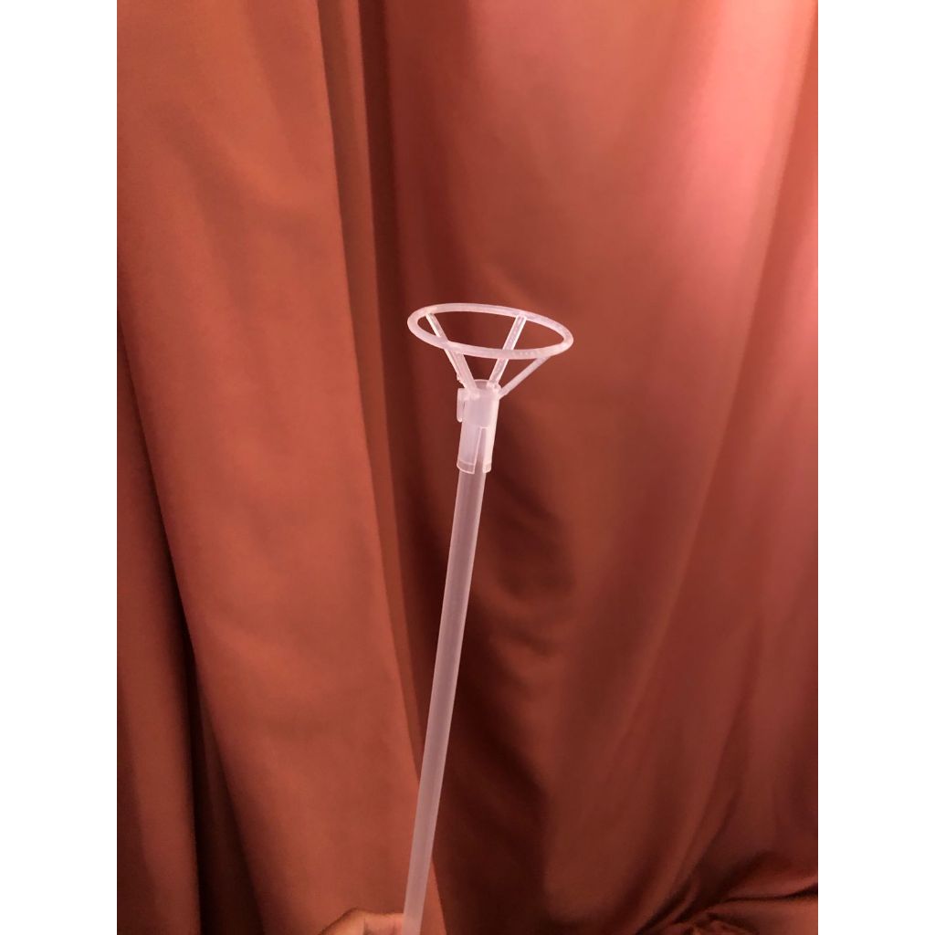 stick balon + cup PVC