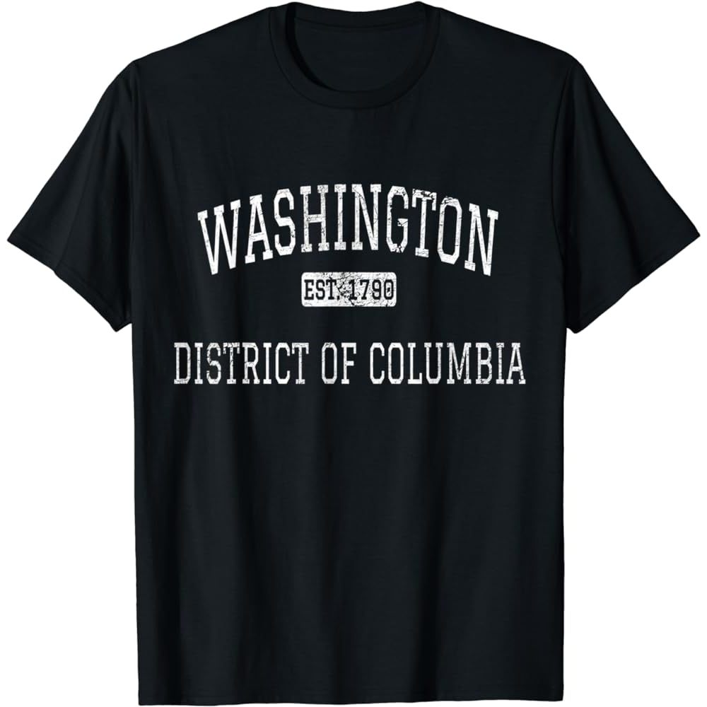 Kaos Oleh-oleh Amerika Washington DC - Baju Souvenir AMERIKA USA Washington DC Batch 5