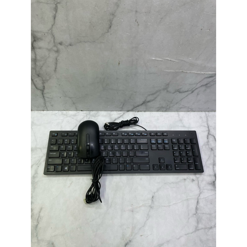 KEYBOARD MOUSE ORIGINAL MEREK DELL BERGARANSI