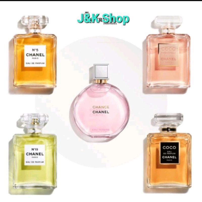 J&K Chance Chanel 5 in 1 Miniature Gift Set