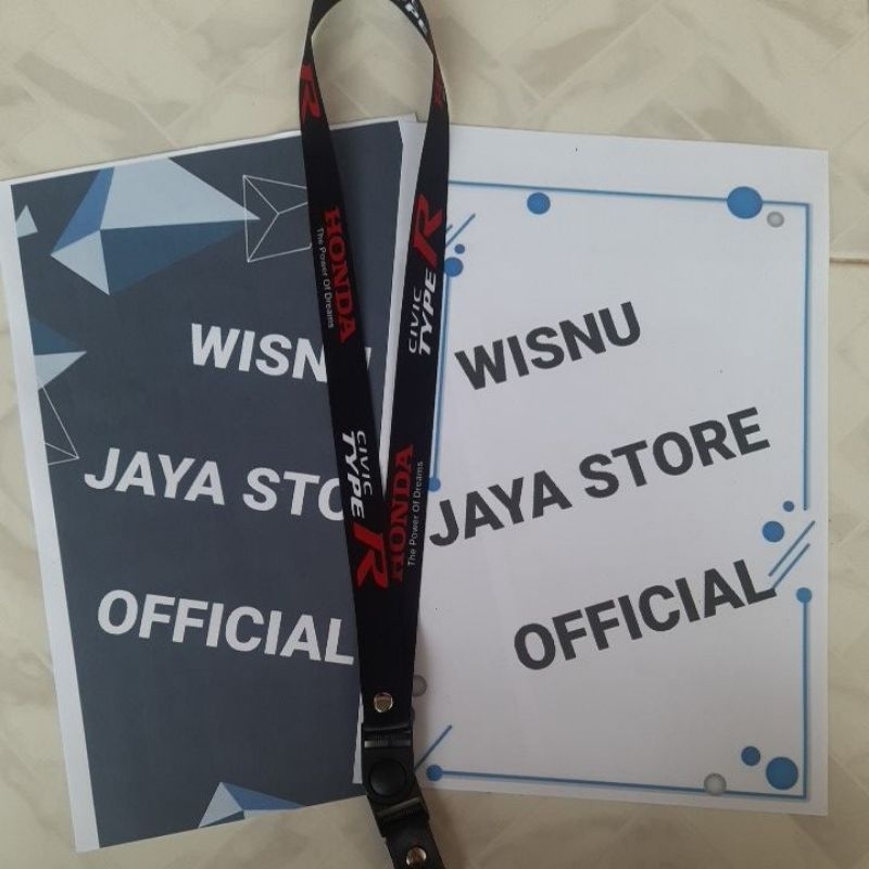 

lanyard/tali idcard honda civic terbaru termurah