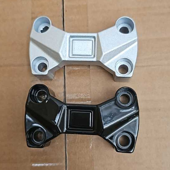 Tutup Raiser Stang NINJA Import PNP Model CB150R Klem stir Cb 150 R Hitam silver