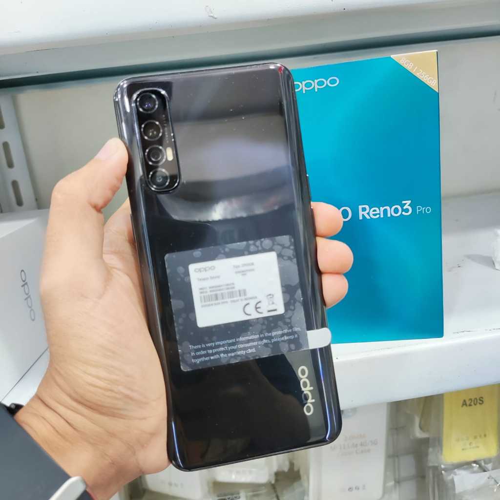 Oppo Reno 3 Pro Ram 8 Rom 256GB Bekas Original