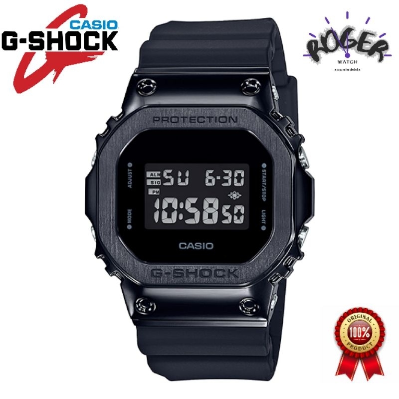 CASIO GSHOCK ORIGINAL Jam Tangan Pria GM-5600B-1 Digital GM5600