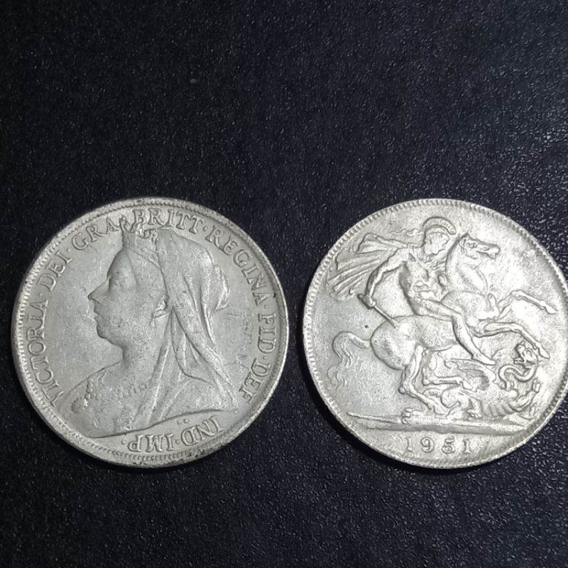 koin kuno ratu victoria tahun 1951