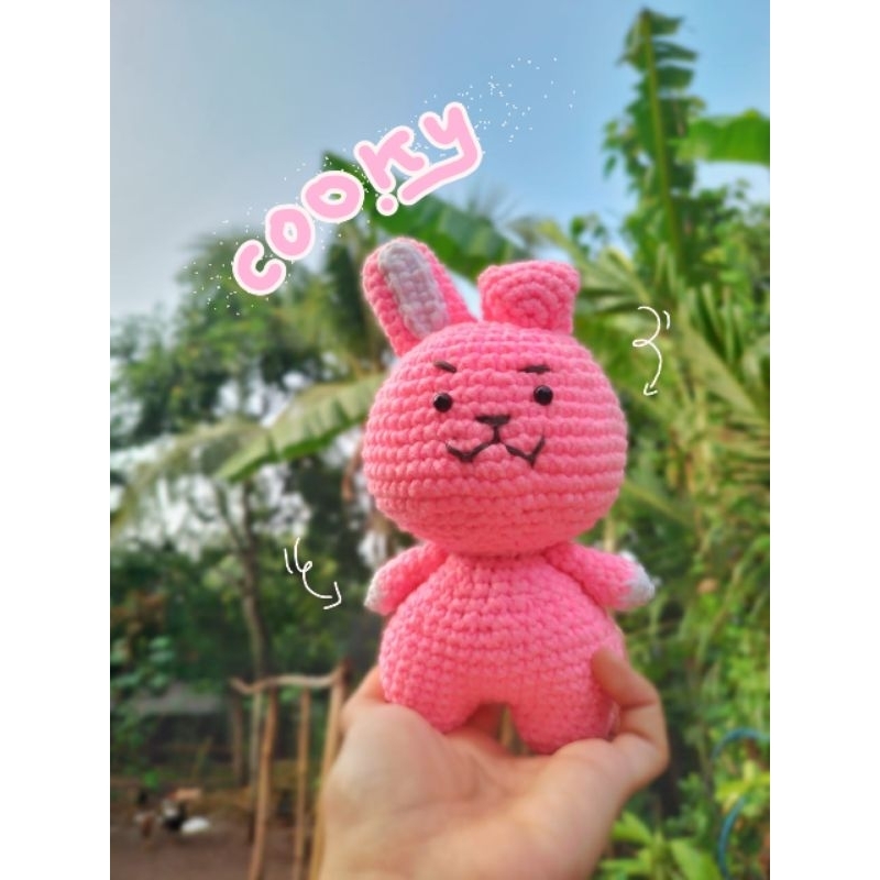 ( PO ) Amigurumi Cooky BT21 | Boneka Cooky BT21 | Boneka Lucu