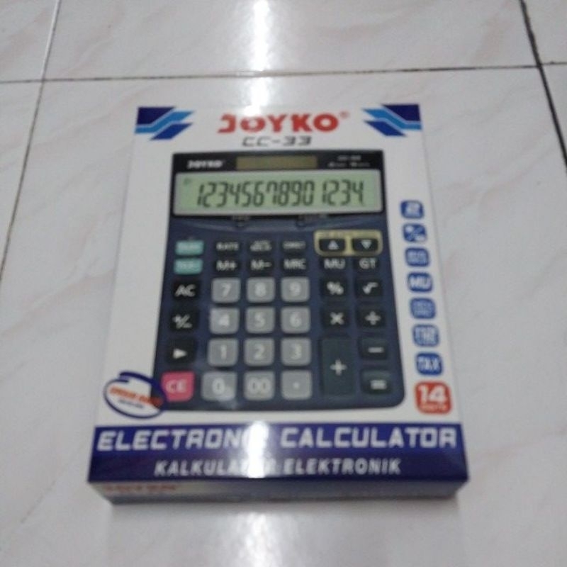 

CALCULATOR CC-33 JOYCO 14 DIGIT