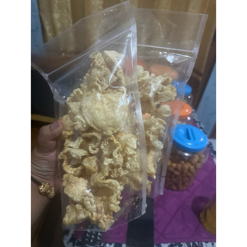 

krupuk ikan / katak