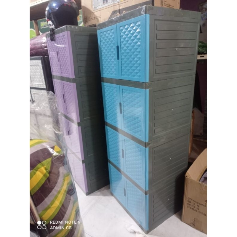 LEMARI SUSUN.LEMARI PLASTIK.GROSIR LEMARI TABITHA (ORDERAN KHUSUS PEKANBARU dan SERIAU DARATAN)
