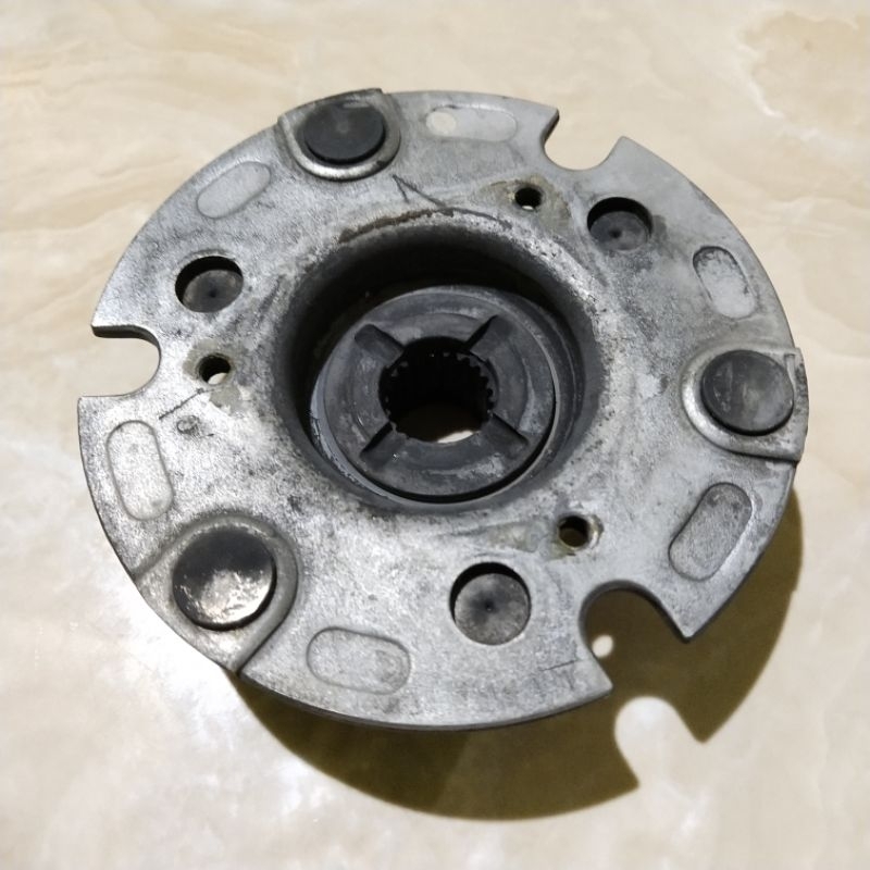 22610-KPH-880 PLATE COMP PRIMARY DRIVE Tutup Kampas Lonceng Ganda Honda Supra 125 Karisma Kirana Ori