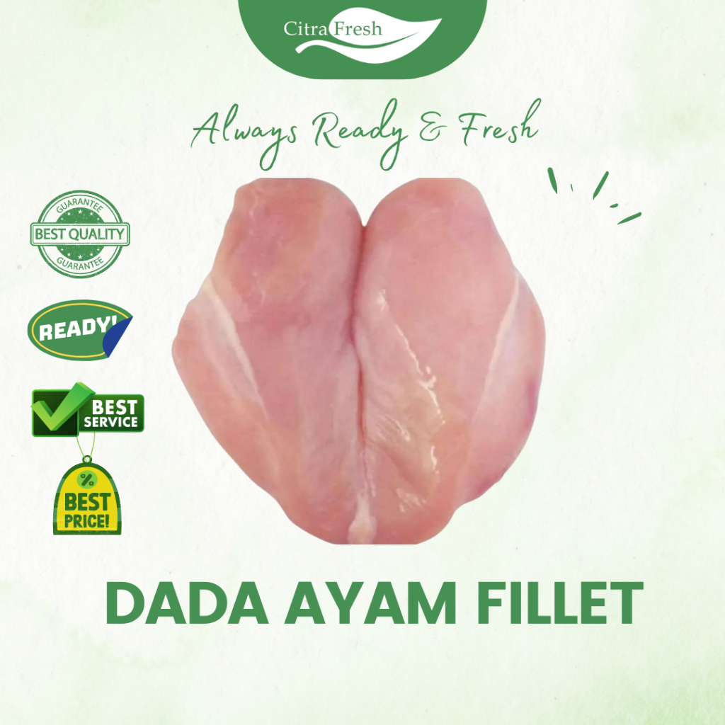 

CITRA FRESH - Dada Ayam Fillet 1 Kg - Selalu Ready dan Fresh