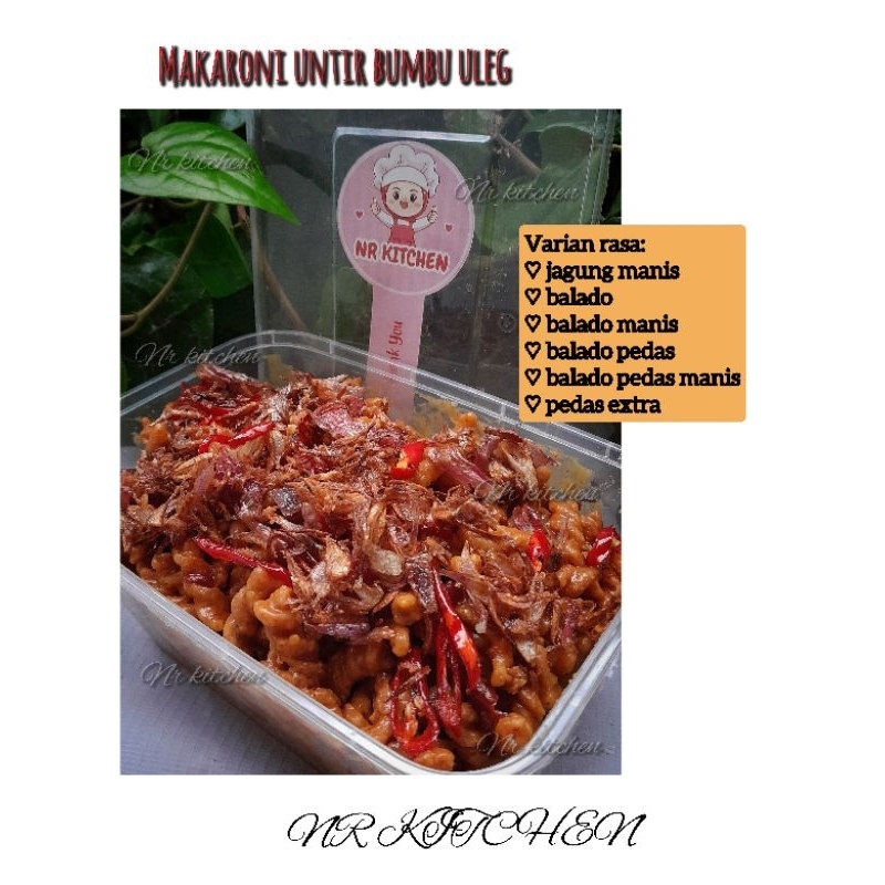 

makaroni spiral bumbu uleg basah