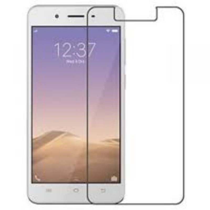 Tempered Glass Vivo Y53 / Vivo 1606 sama Anti Gores Kaca Bening Clear Screen Guard Protector