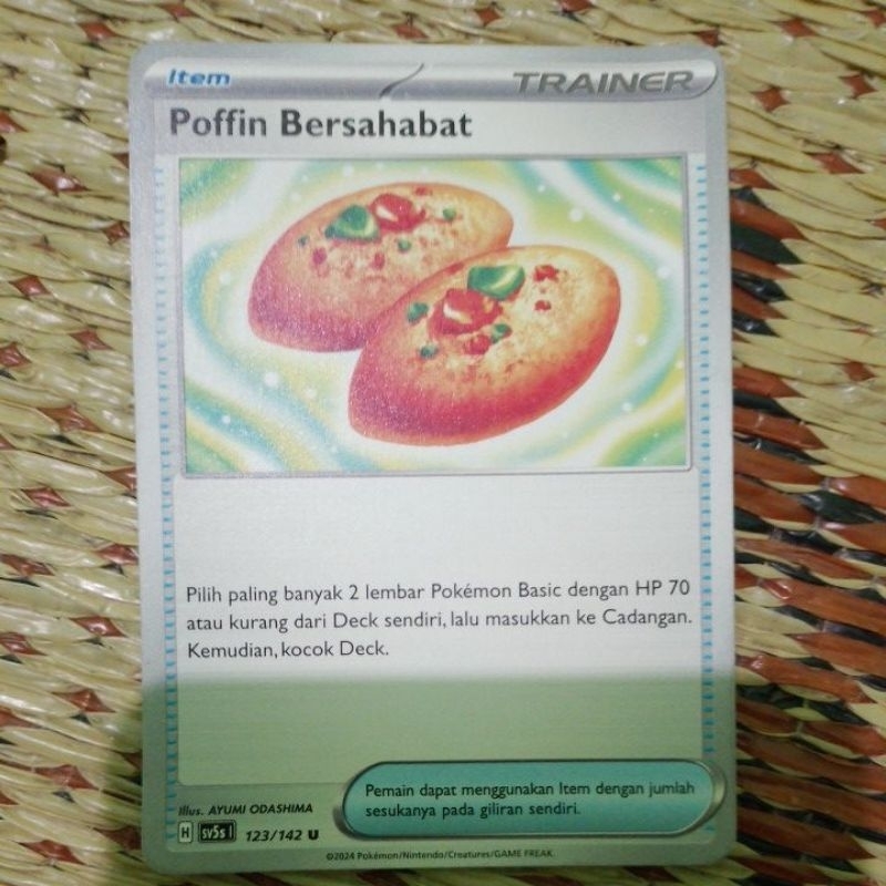 Kartu Pokemon Poffin bersahabat---PARADOKS ANDALAN